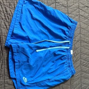 Nike Men's Vibrant Blue Athletic Shorts
